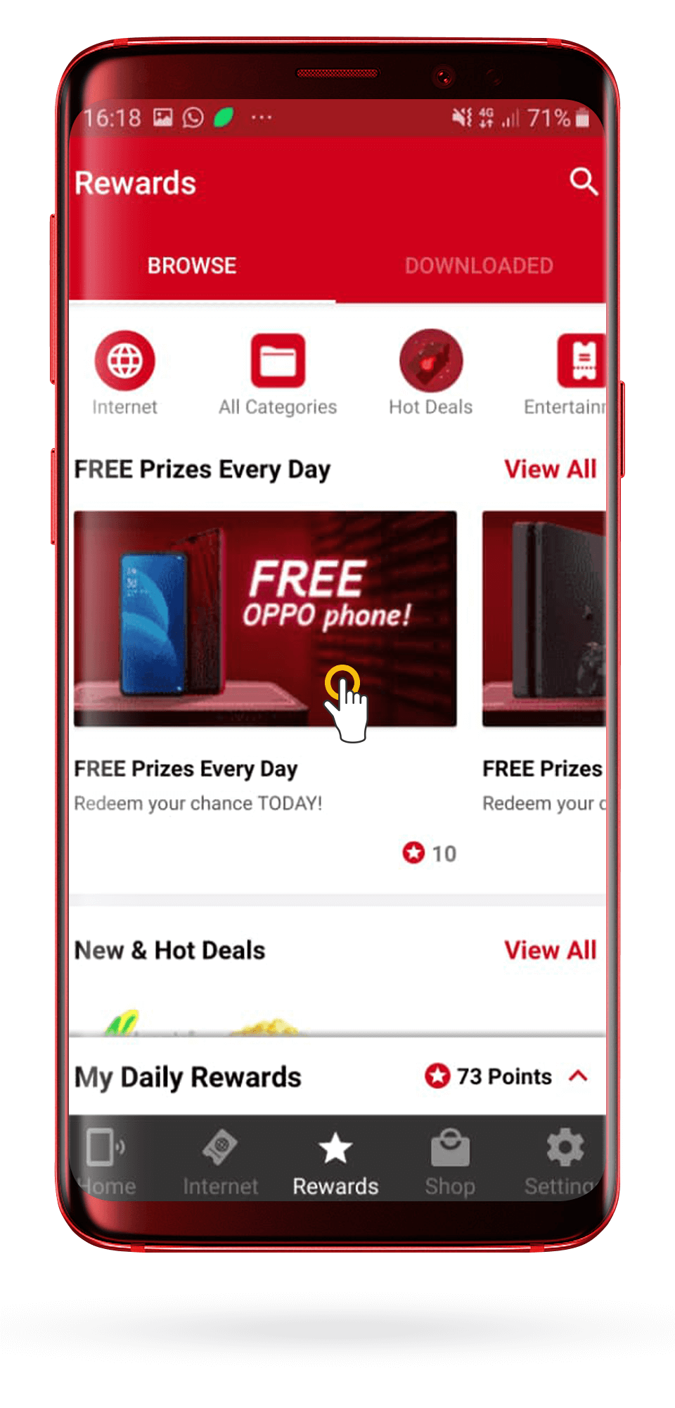 Hotlink Rewards - Free Phones Every Day | Hotlink