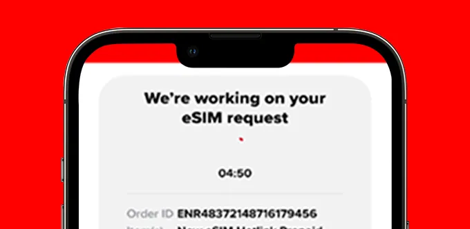 Prepaid eSIM Step 7