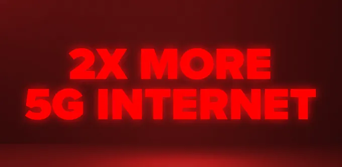 2X MORE 5G Internet